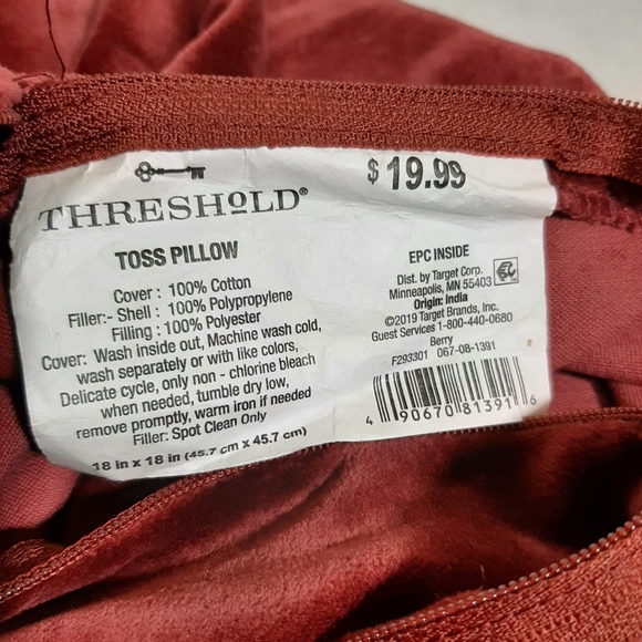 Threshold Toss Pillow Covers Set of Two - Picture 7 of 11